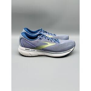 Brooks Shoes Womens 7 Purple Blue Ghost 14 Running Mesh Cushion Athletic Sneaker